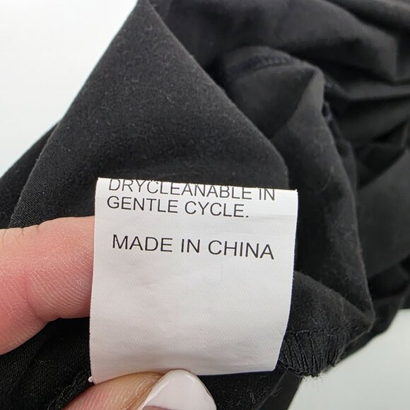 Shein Curve Black Lace Halter Tank Top With Tie Back & Open Back Sleeveless 3XL - Picture 8 of 10